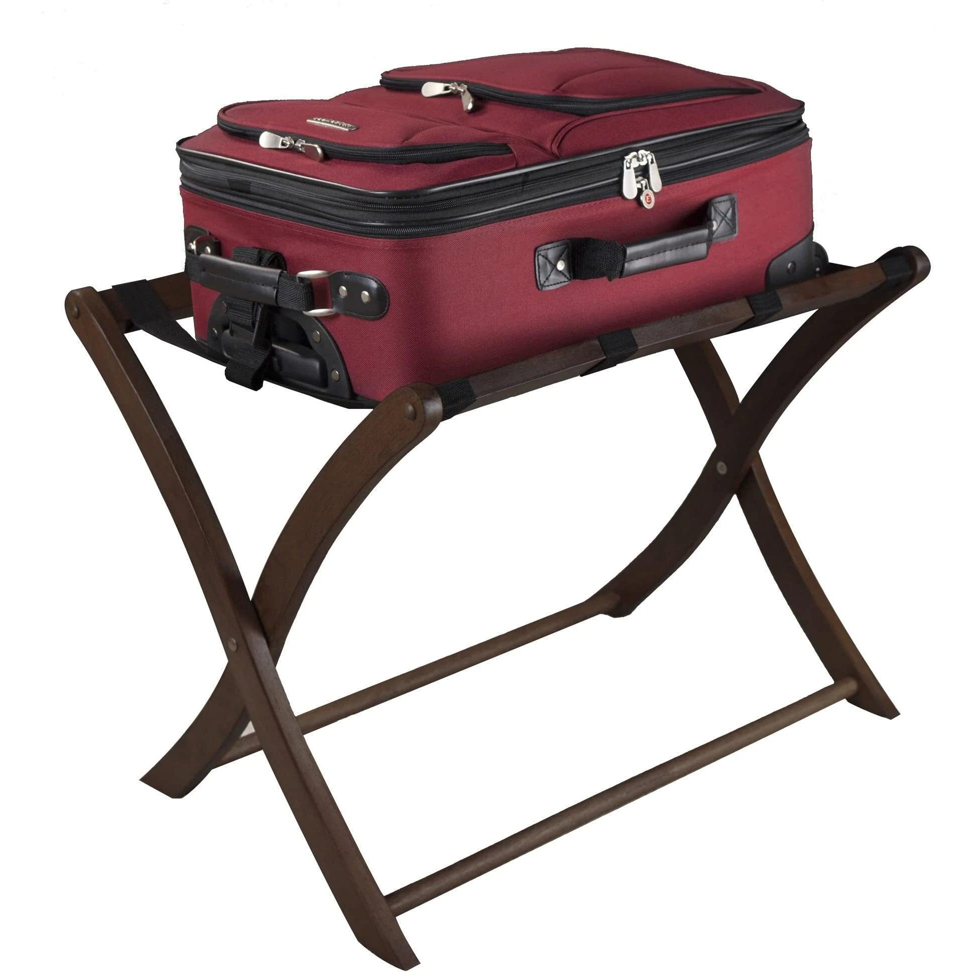Scarlett Luggage Rack, Walnut