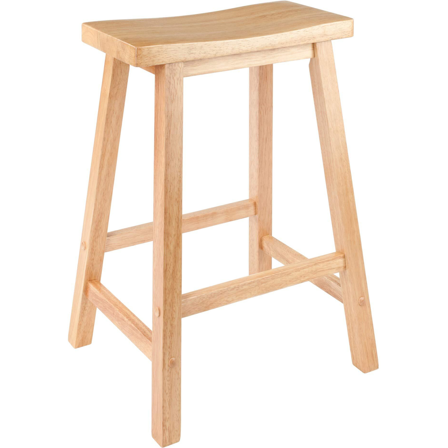 Satori Saddle Seat Counter Stool, Natural