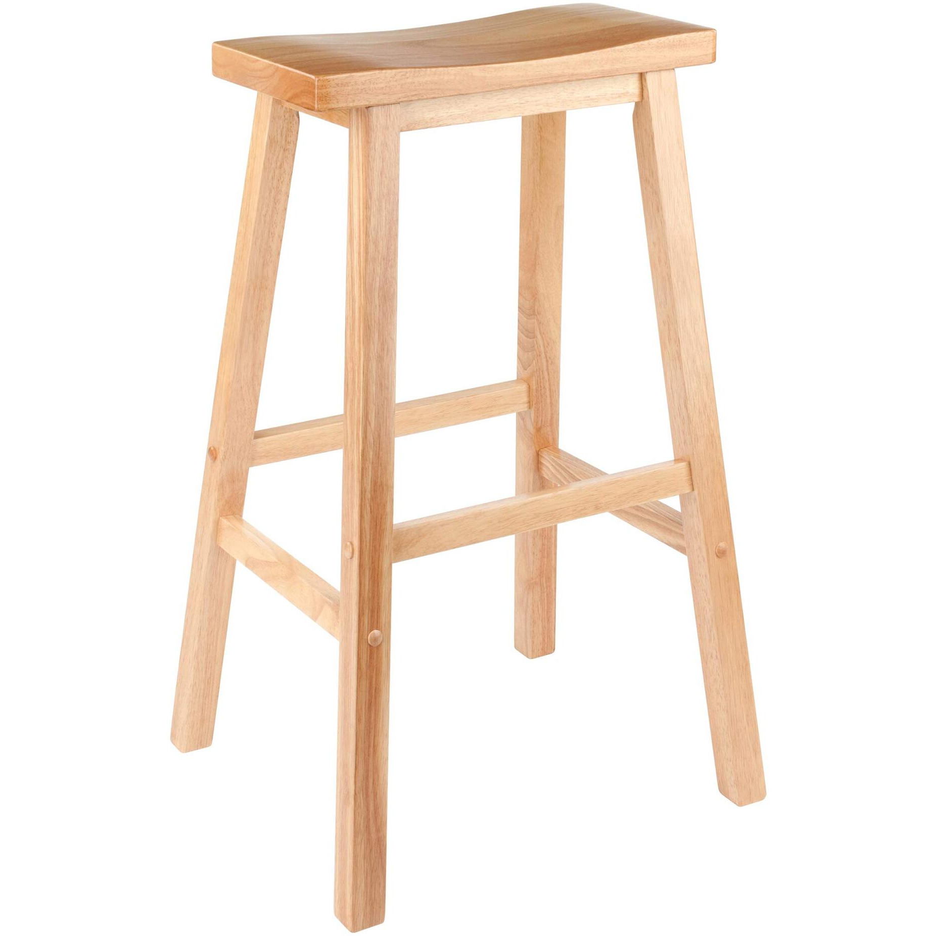 Satori Saddle Seat Bar Stool, Natural