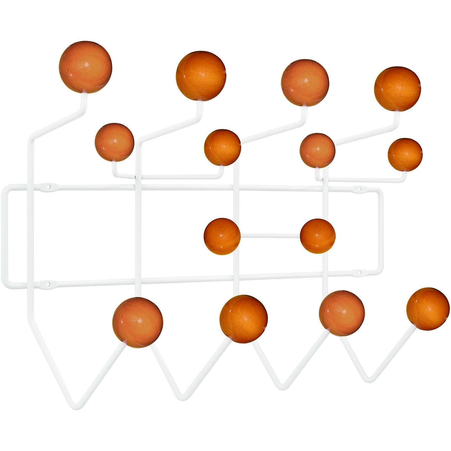Gumball Coat Rack - Caramel
