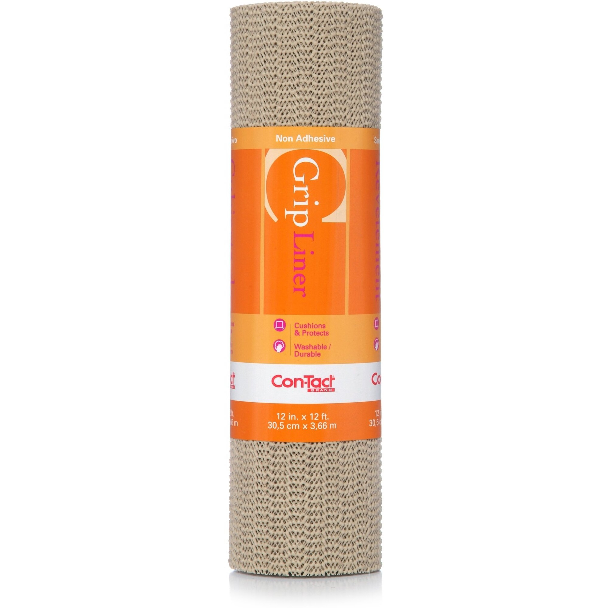 LINER 20&quotX5' TAUPE GRIP (Pack of 1)