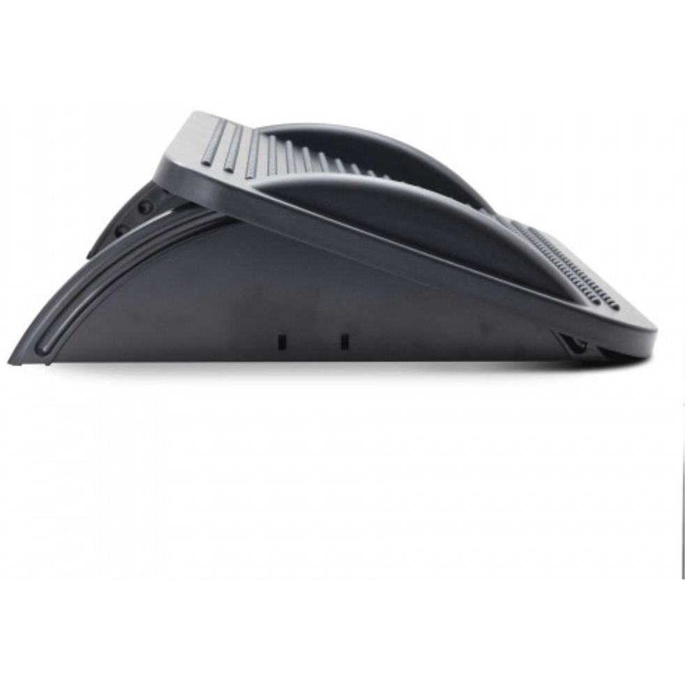 FR-4P Ergonomic Foot Rest with Massage Function, Adjustable 3 Angles, Black Color