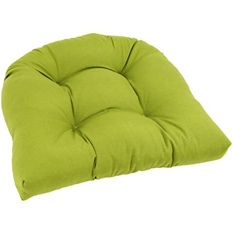 19-inch U-Shaped Twill Tufted Dining Chair Cushion  93184-1CH-TW-ML