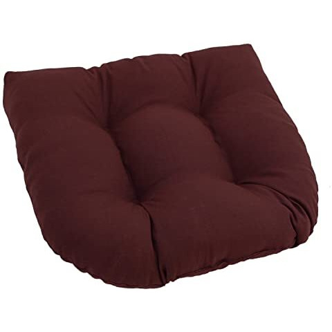 19-inch U-Shaped Twill Tufted Dining Chair Cushion  93184-1CH-TW-BG