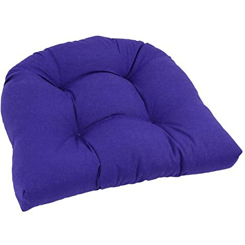 19-inch U-Shaped Twill Tufted Dining Chair Cushion  93184-1CH-TW-RB