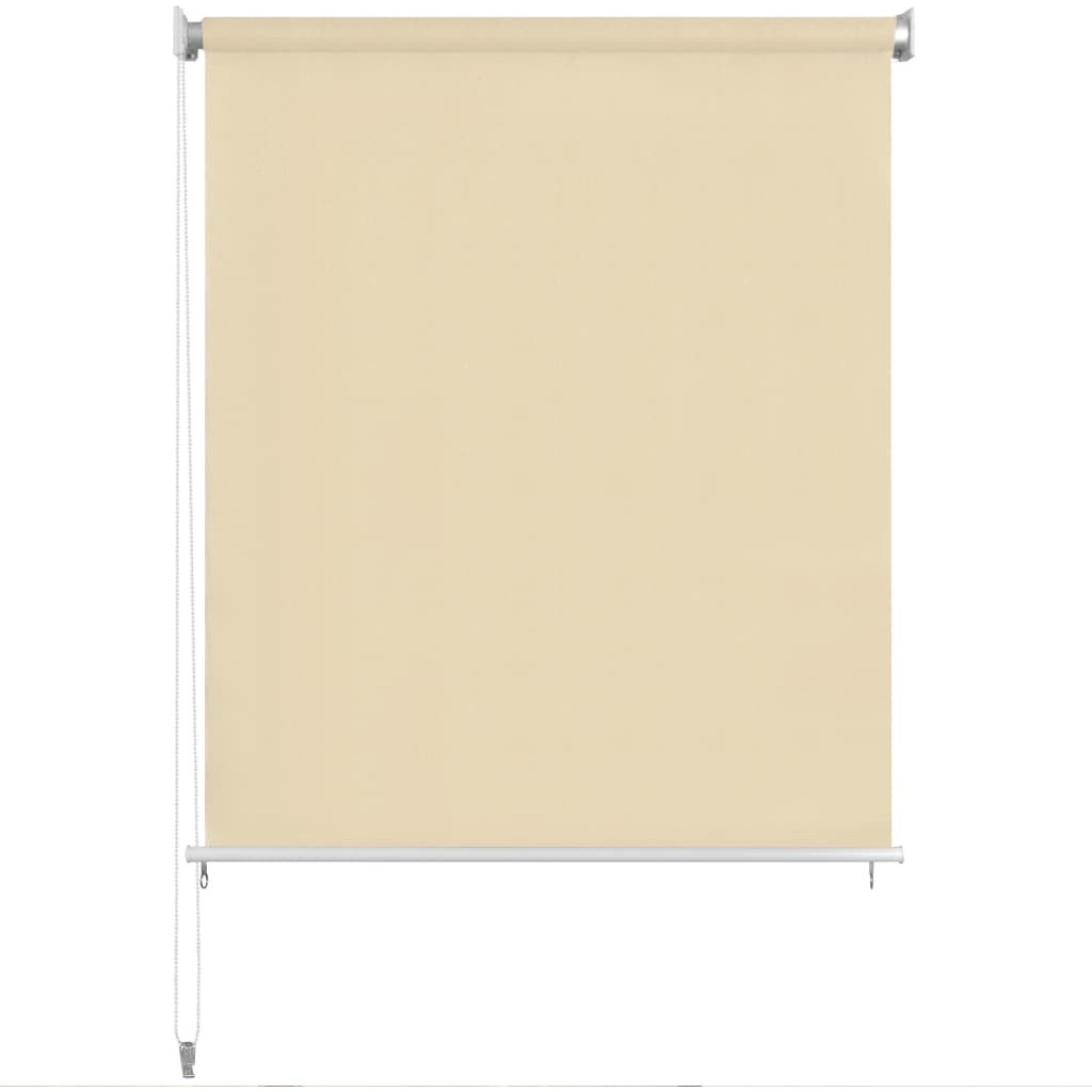 vidaXL Outdoor Roller Blind 78.7&quotx55.1" Cream
