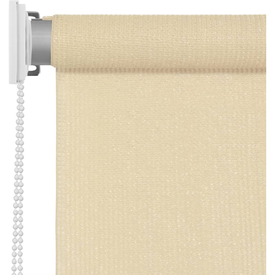 vidaXL Outdoor Roller Blind 39.4&quotx90.6" Cream