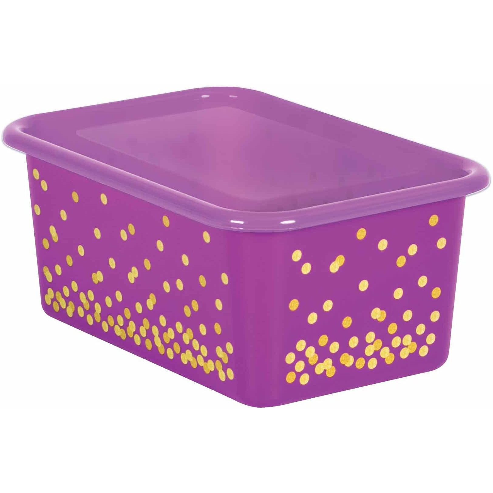 CLEAR PLASTIC STORAGE BIN LID SMALL