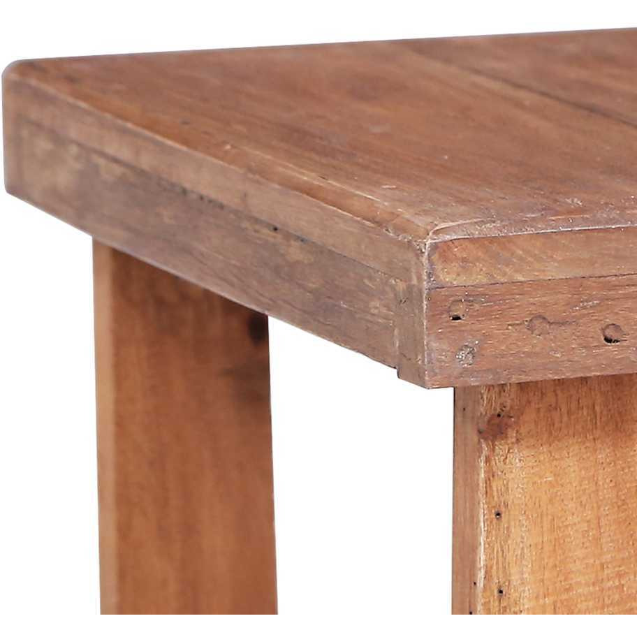 vidaXL Coffee Table 23.6&quotx17.7&quotx9.1" Solid Reclaimed Wood