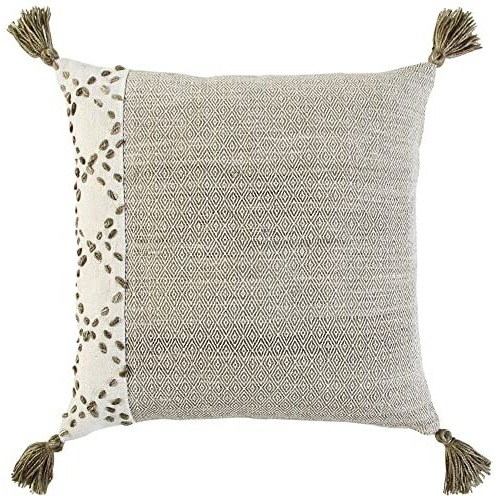 Rizzy Home 20" x 20" Down Filled Pillow- T17945