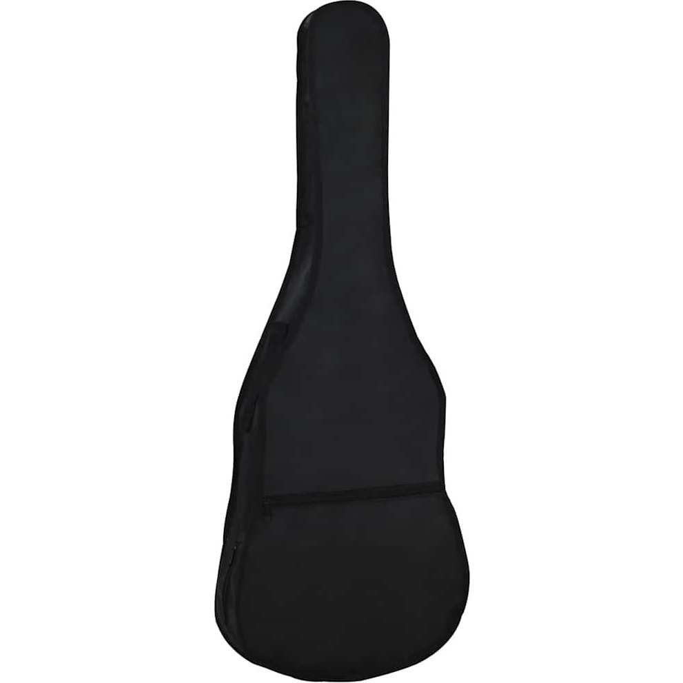 vidaXL Guitar Bag for 4/4 Classical Guitar Black 39.4&quotx14.6" Fabric