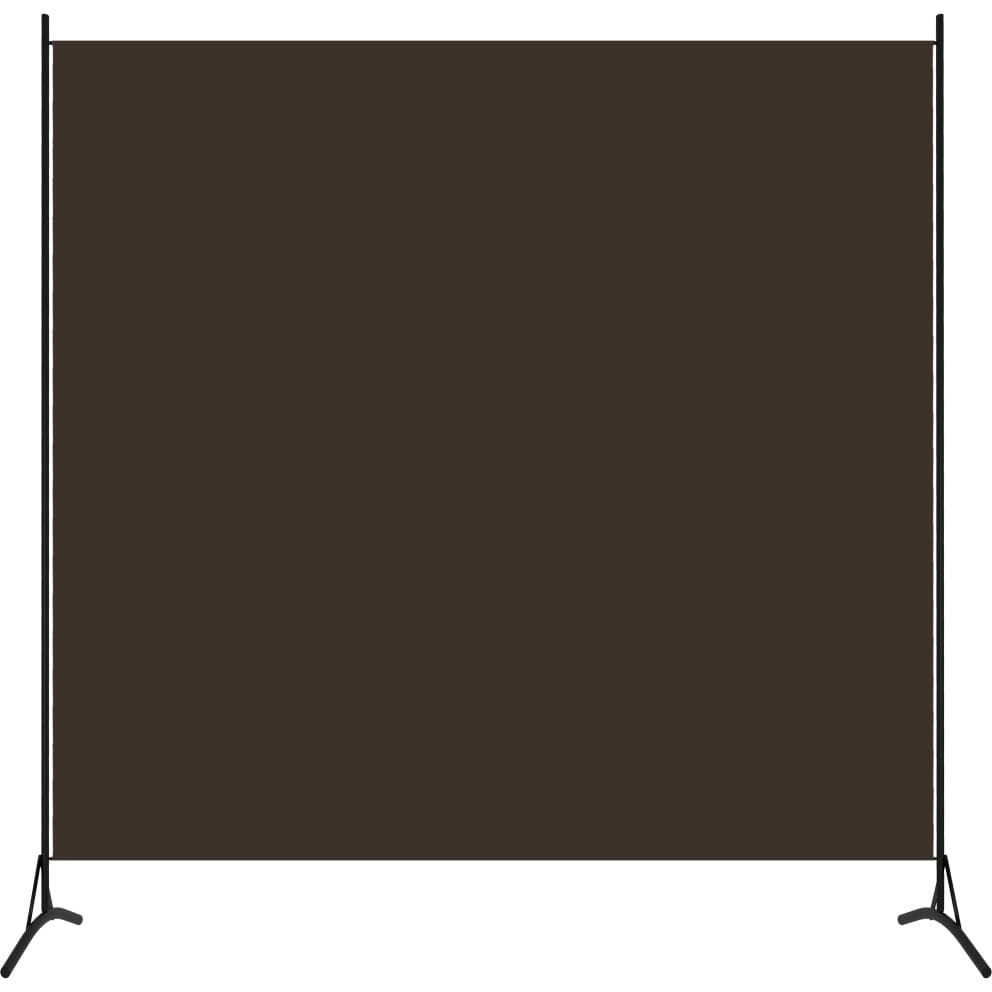 vidaXL 1-Panel Room Divider Brown 68.9&quotx70.9"
