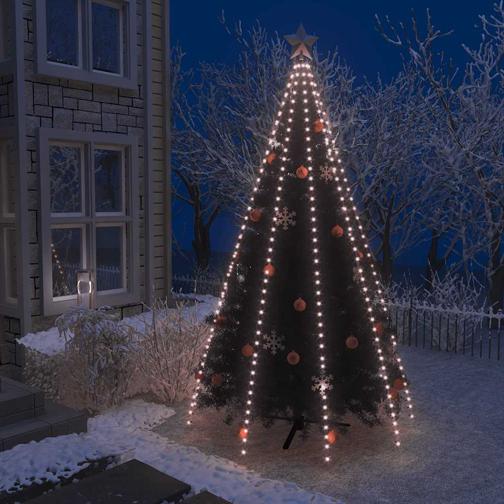 vidaXL Christmas Tree Net Lights with 400 LEDs 157.5"