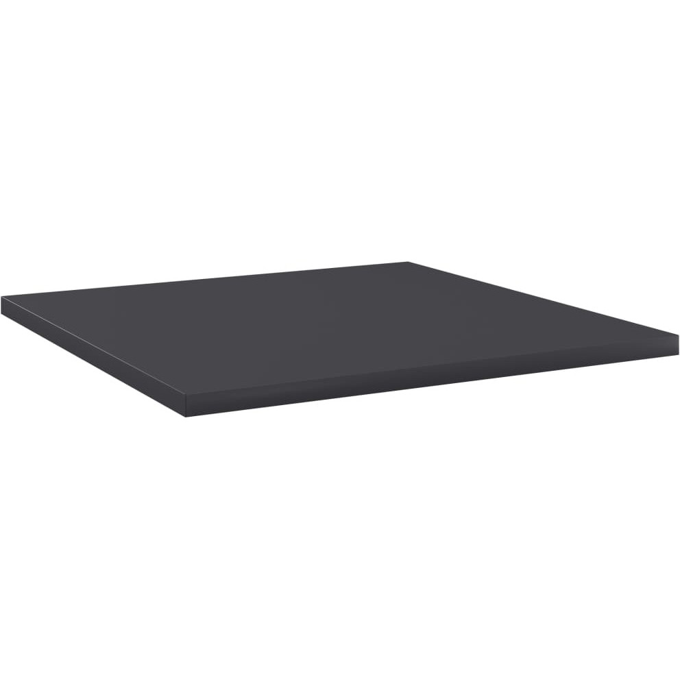 vidaXL Bookshelf Boards 8 pcs Gray 15.7&quotx15.7&quotx0.6" Engineered Wood