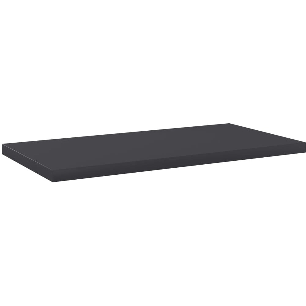 vidaXL Bookshelf Boards 4 pcs Gray 15.7&quotx7.9&quotx0.6" Engineered Wood