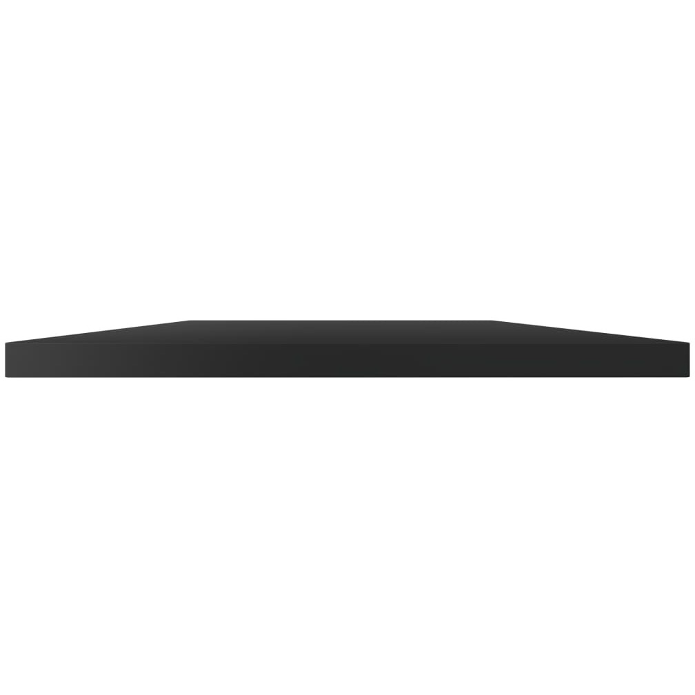 vidaXL Bookshelf Boards 4 pcs High Gloss Black 15.7&quotx15.7&quotx0.6" Engineered Wood