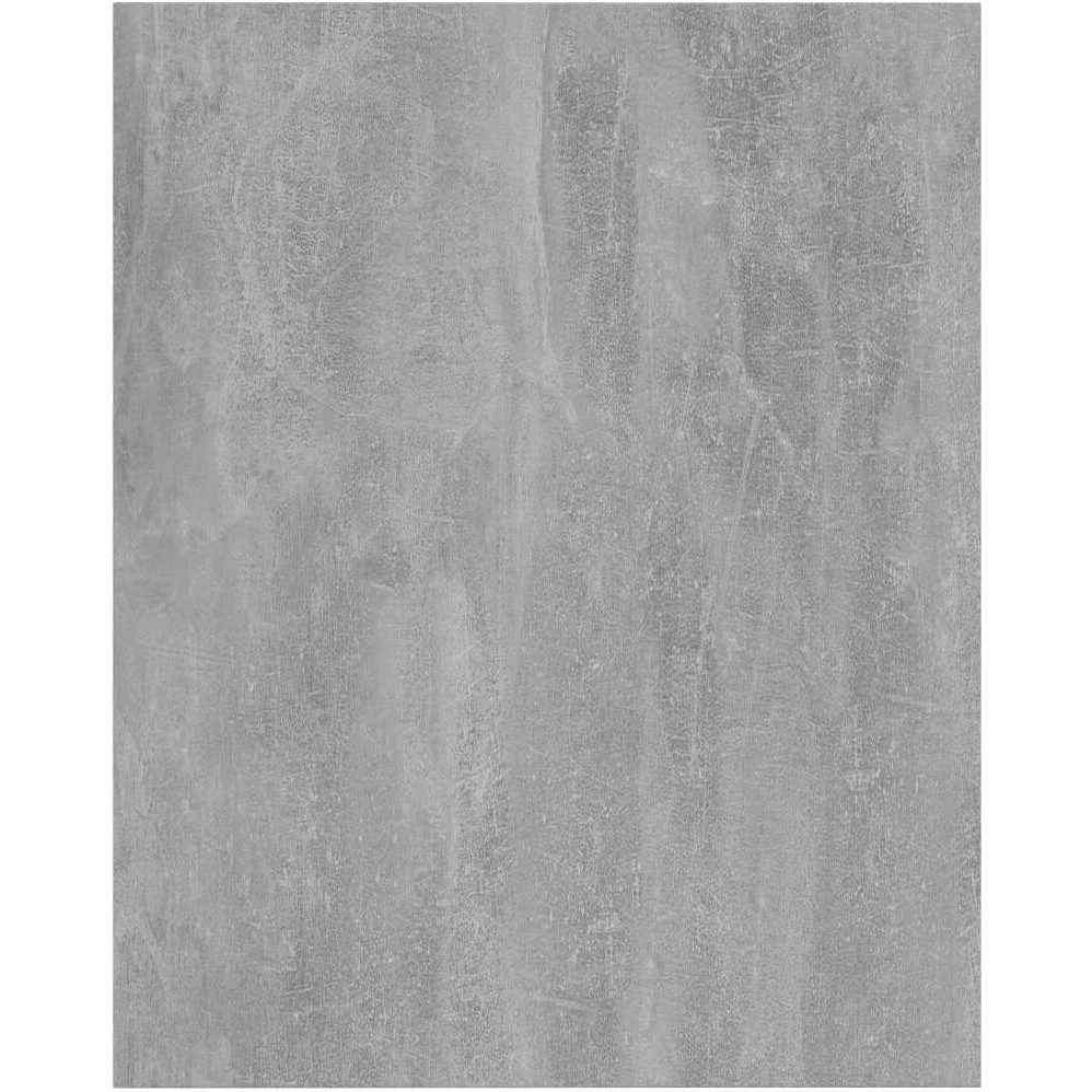 vidaXL Bookshelf Boards 4 pcs Concrete Gray 15.7&quotx19.7&quotx0.6" Engineered Wood