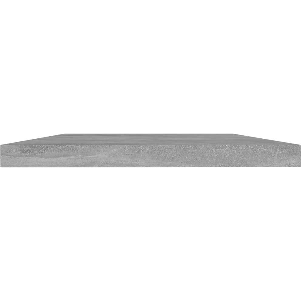 vidaXL Bookshelf Boards 8 pcs Concrete Gray 15.7&quotx7.9&quotx0.6" Engineered Wood