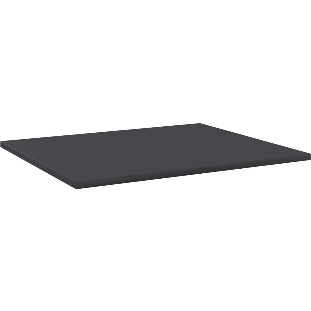 vidaXL Bookshelf Boards 4 pcs Gray 23.6&quotx19.7&quotx0.6" Engineered Wood
