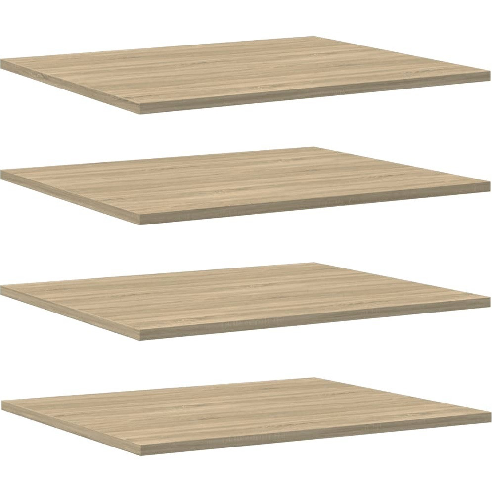 vidaXL Bookshelf Boards 8 pcs Sonoma Oak 23.6&quotx19.7&quotx0.6" Engineered Wood