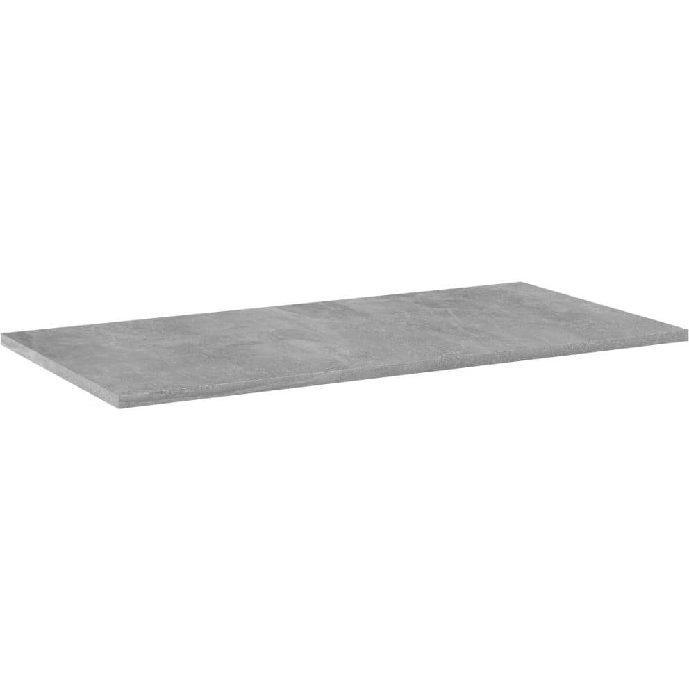 vidaXL Bookshelf Boards 8 pcs Concrete Gray 31.5&quotx15.7&quotx0.6" Engineered Wood