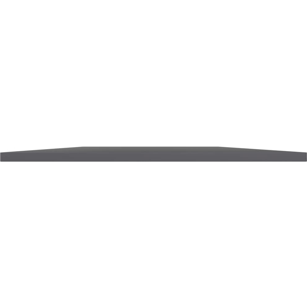 vidaXL Bookshelf Boards 4 pcs High Gloss Gray 31.5&quotx19.7&quotx0.6" Engineered Wood
