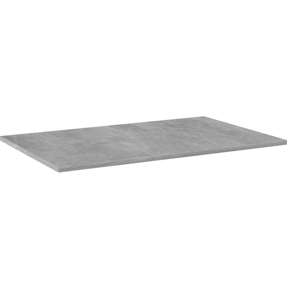 vidaXL Bookshelf Boards 4 pcs Concrete Gray 31.5&quotx19.7&quotx0.6" Engineered Wood