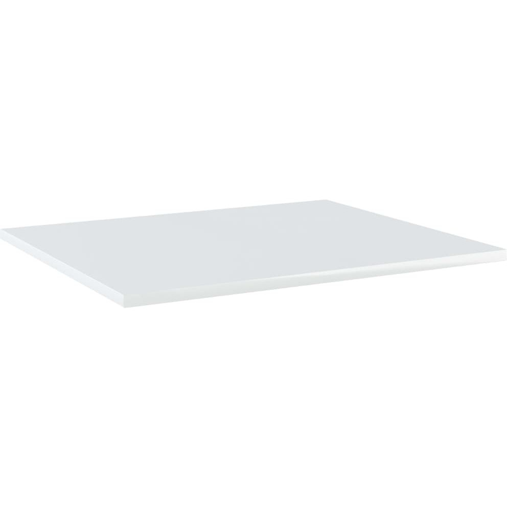 vidaXL Bookshelf Boards 8 pcs High Gloss White 23.6&quotx19.7&quotx0.6" Engineered Wood