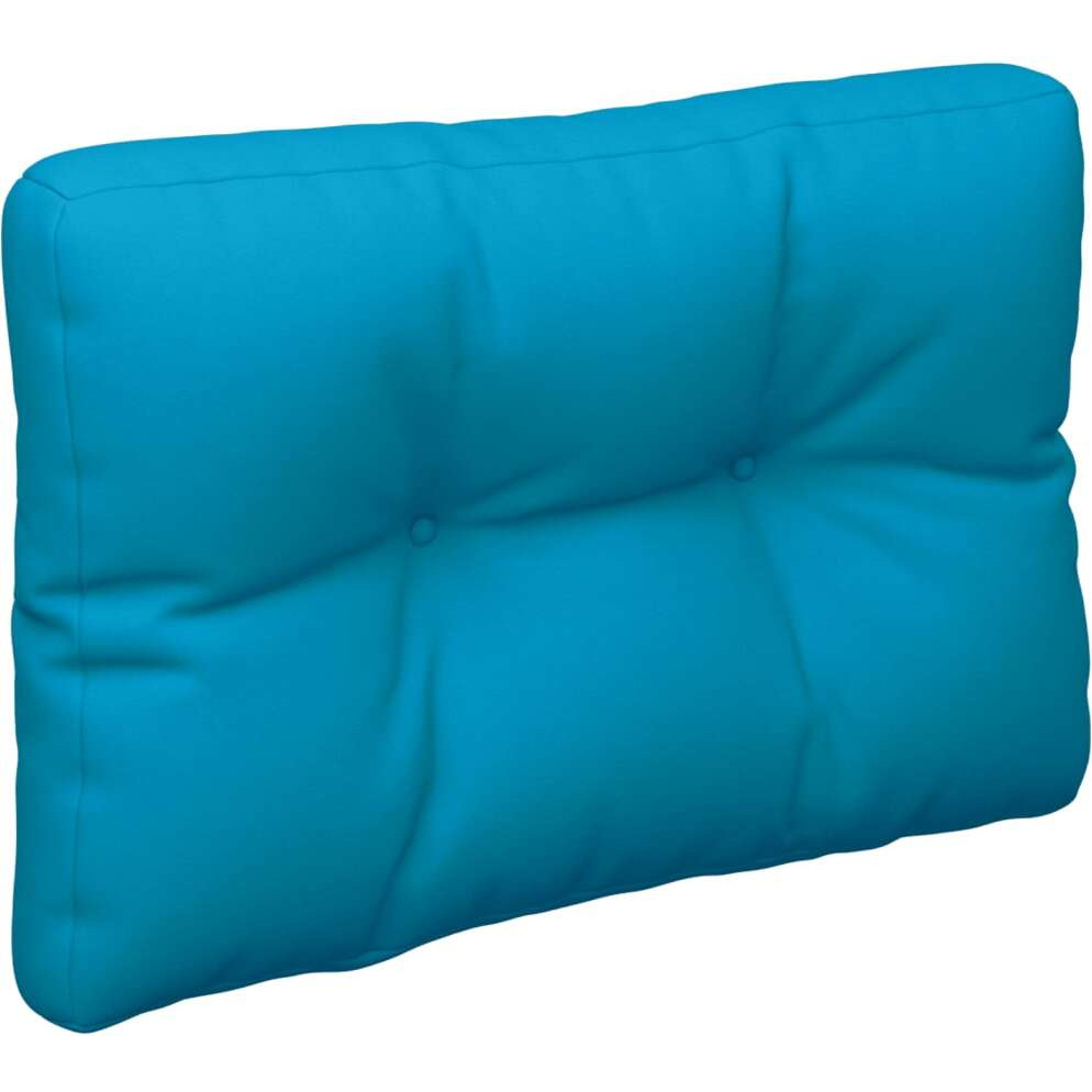 vidaXL Pallet Cushion Blue 19.7x15.7x4.7 Fabric