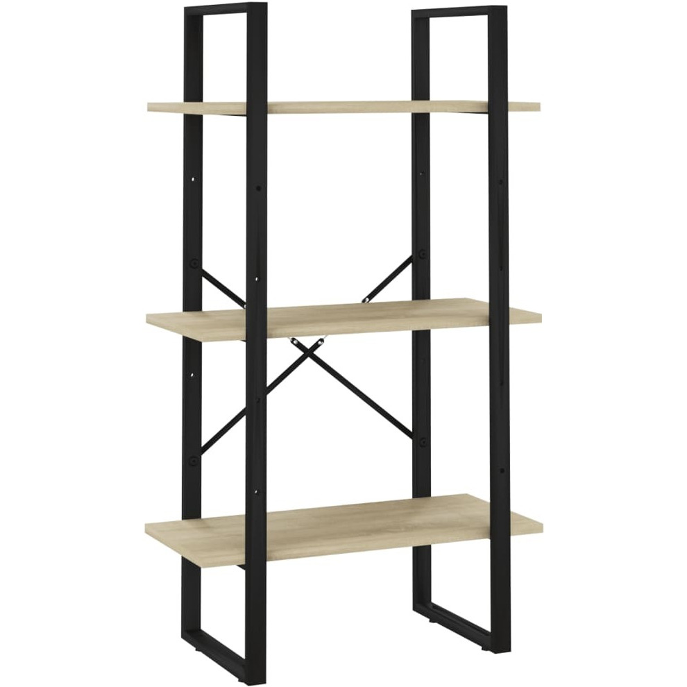 vidaXL Storage Shelf Sonoma Oak 23.6&quotx11.8&quotx41.3" Engineered Wood