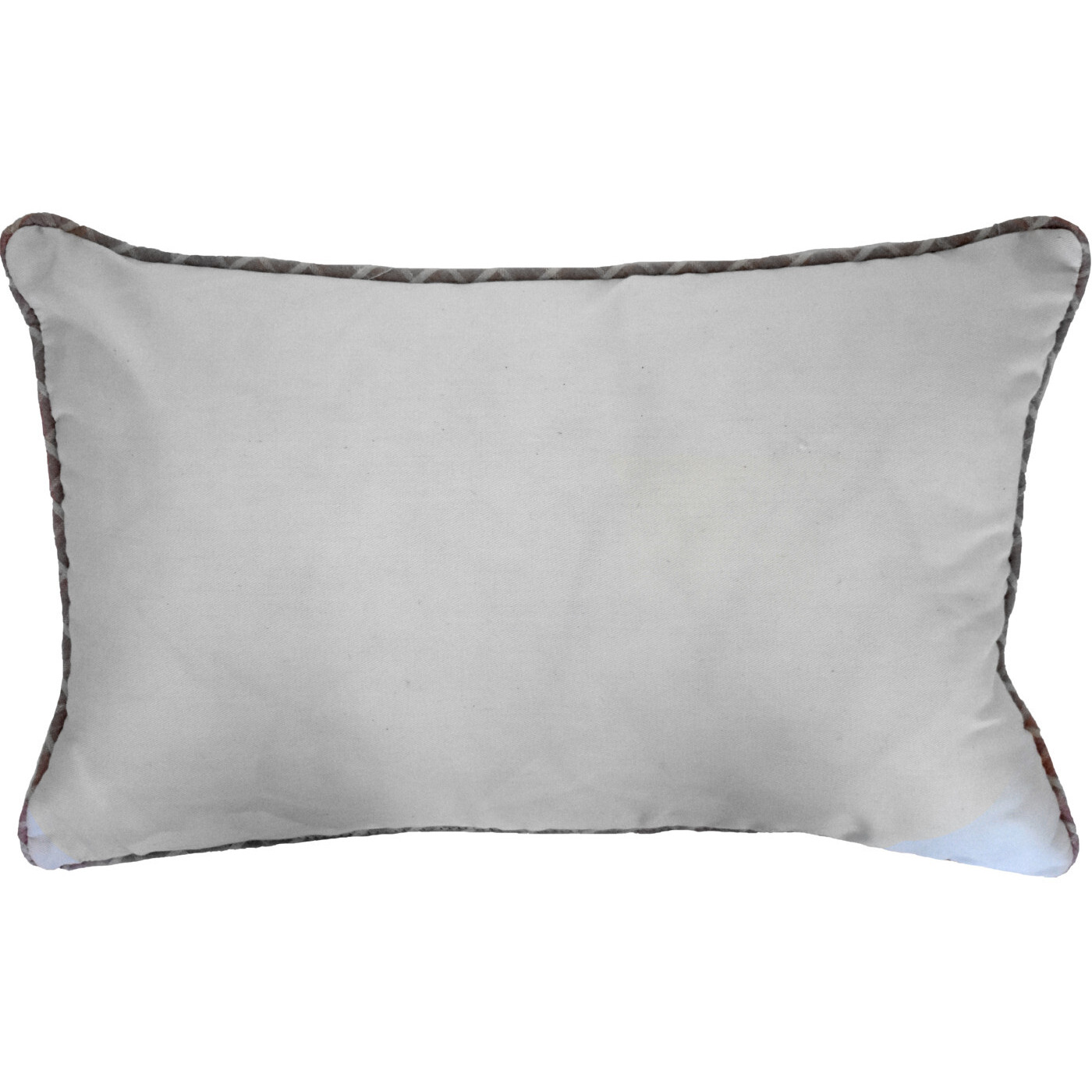13" X 20" White and Pink  Easter Bunny Pink Truck Throw Pillow