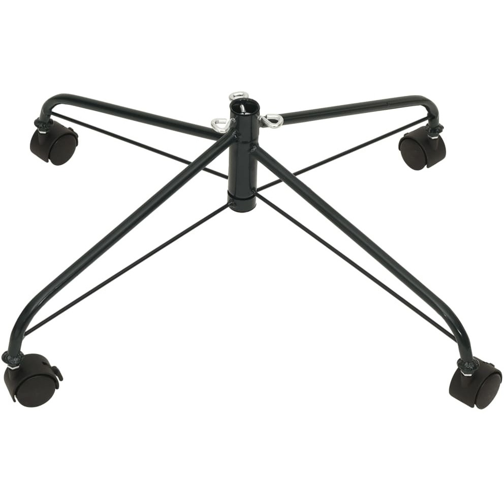 vidaXL Christmas Tree Stand with Wheels 3x3x1 ft
