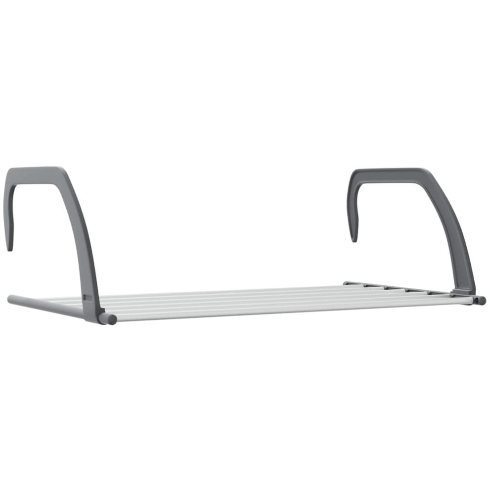 vidaXL Drying Racks 2 pcs 20.9&quotx13&quotx7.1" Aluminum