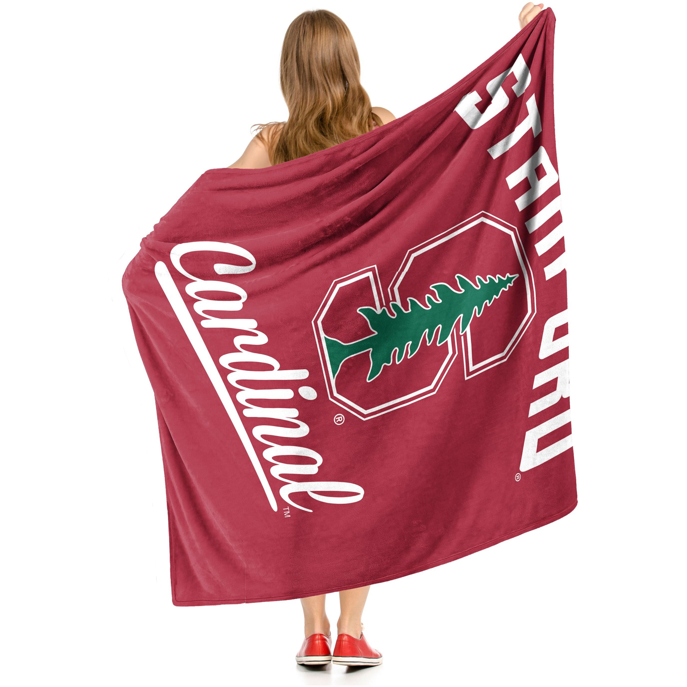 Stanford OFFIcIAL NcAA Alumni Silk Touch Throw Blanket 50 x 60(D0102H94QVW)