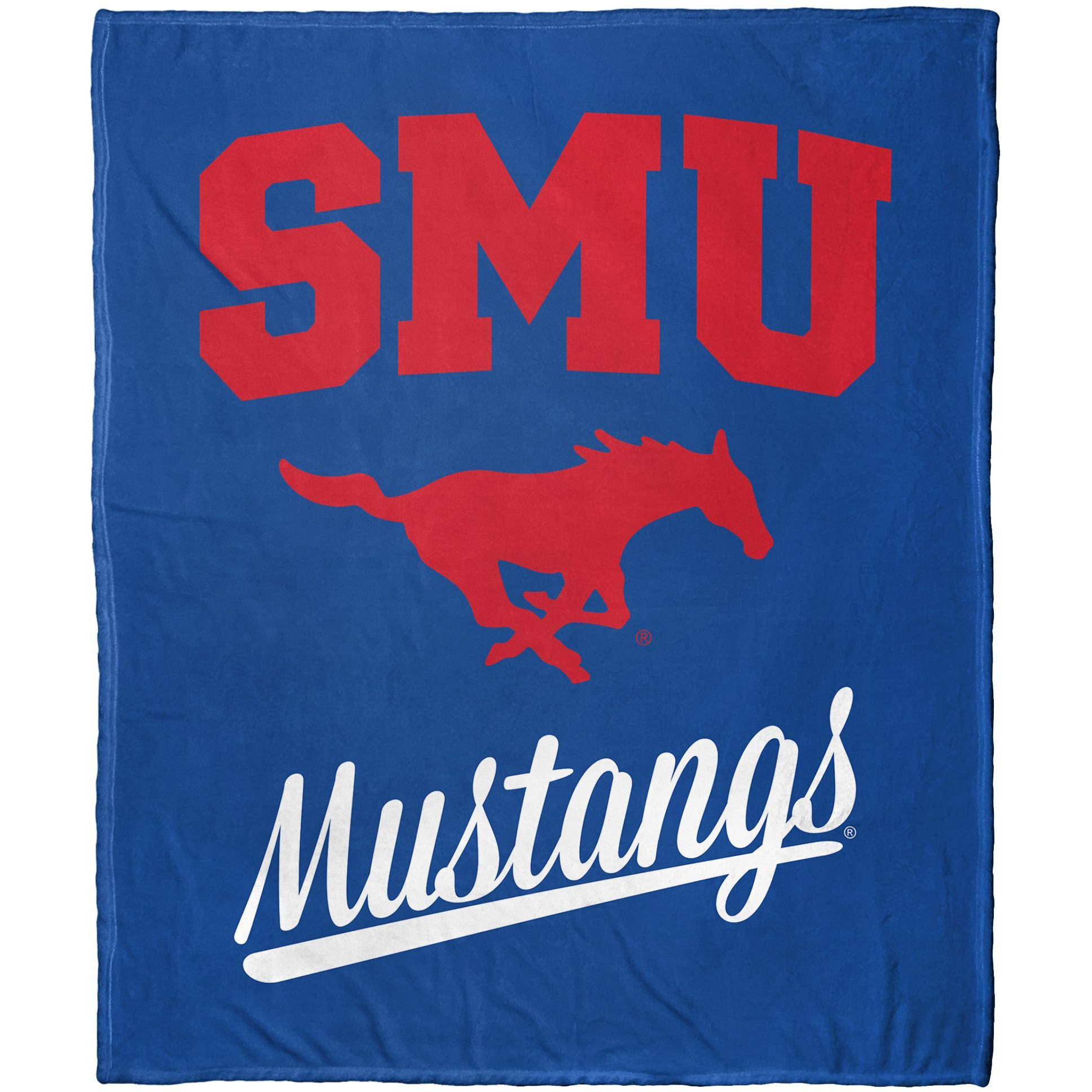SMU OFFIcIAL NcAA Alumni Silk Touch Throw Blanket 50 x 60(D0102H94L27)