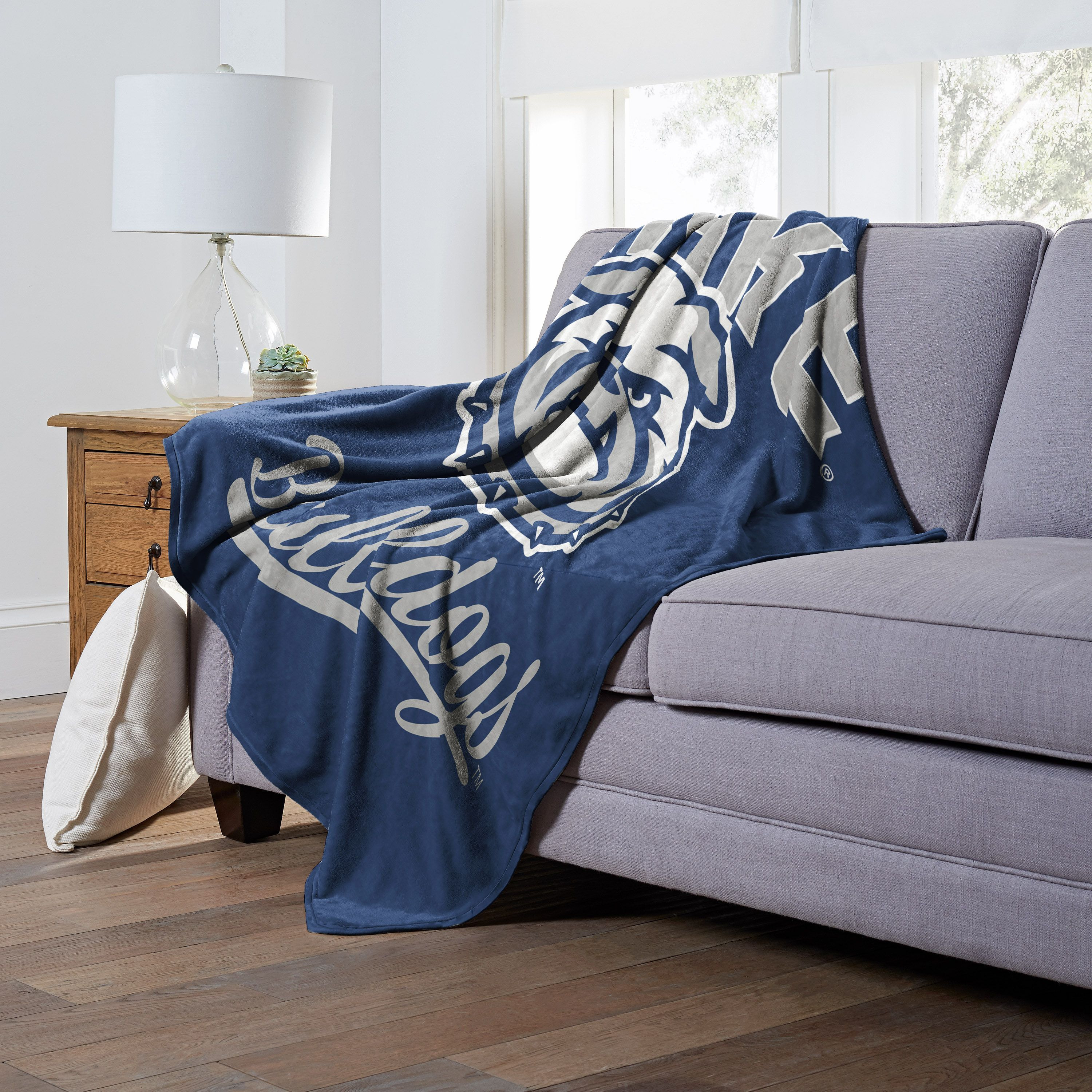 Drake OFFIcIAL NcAA Alumni Silk Touch Throw Blanket 50 x 60(D0102H94Q17)