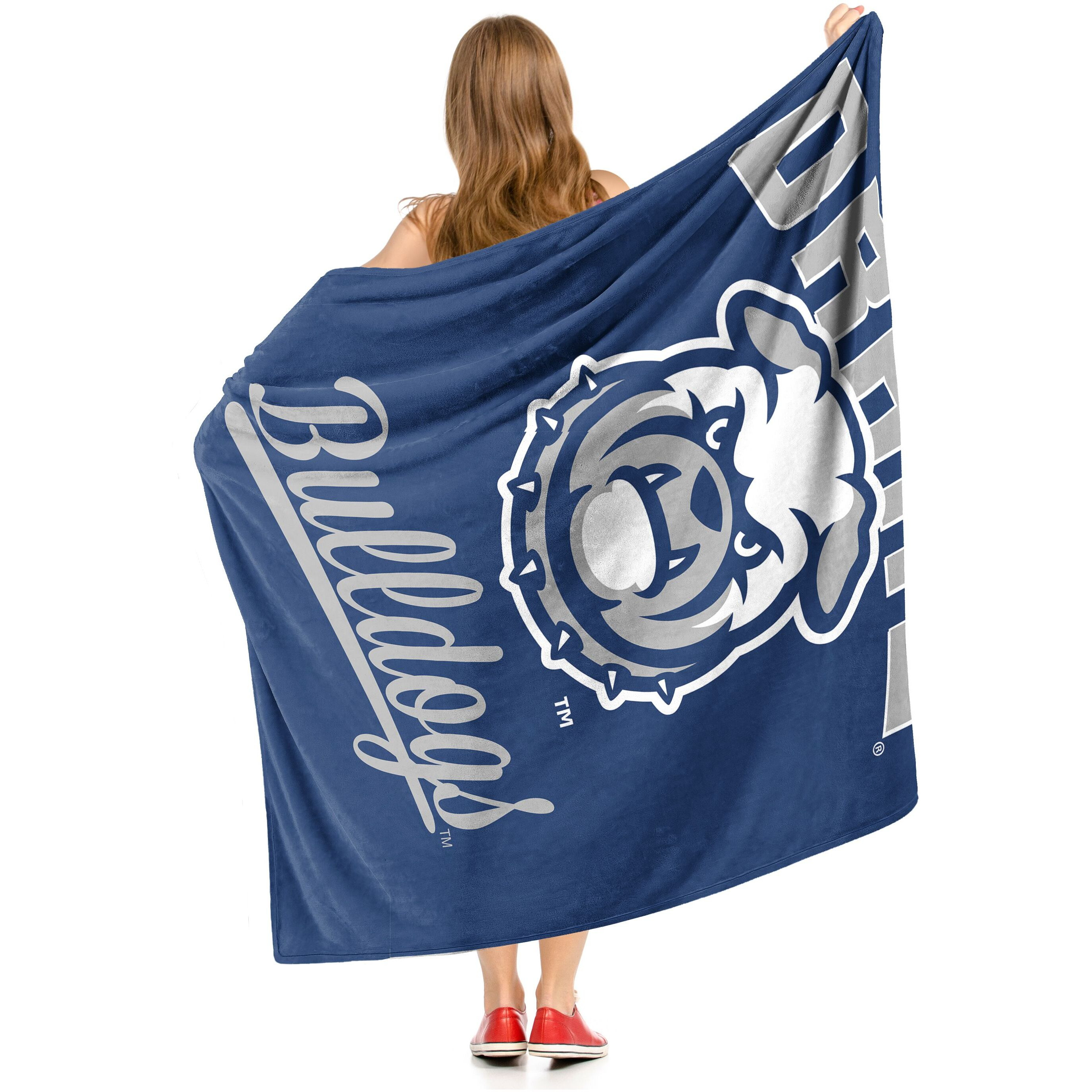 Drake OFFIcIAL NcAA Alumni Silk Touch Throw Blanket 50 x 60(D0102H94Q17)