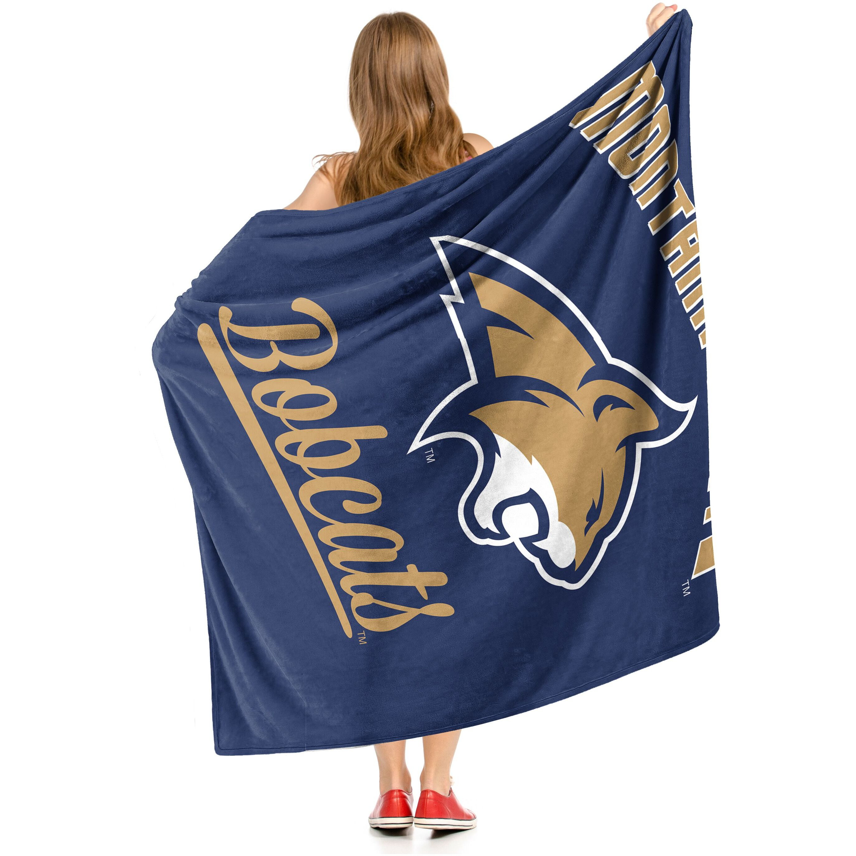 Montana State OFFIcIAL NcAA Alumni Silk Touch Throw Blanket 50 x 60(D0102H94gUV)