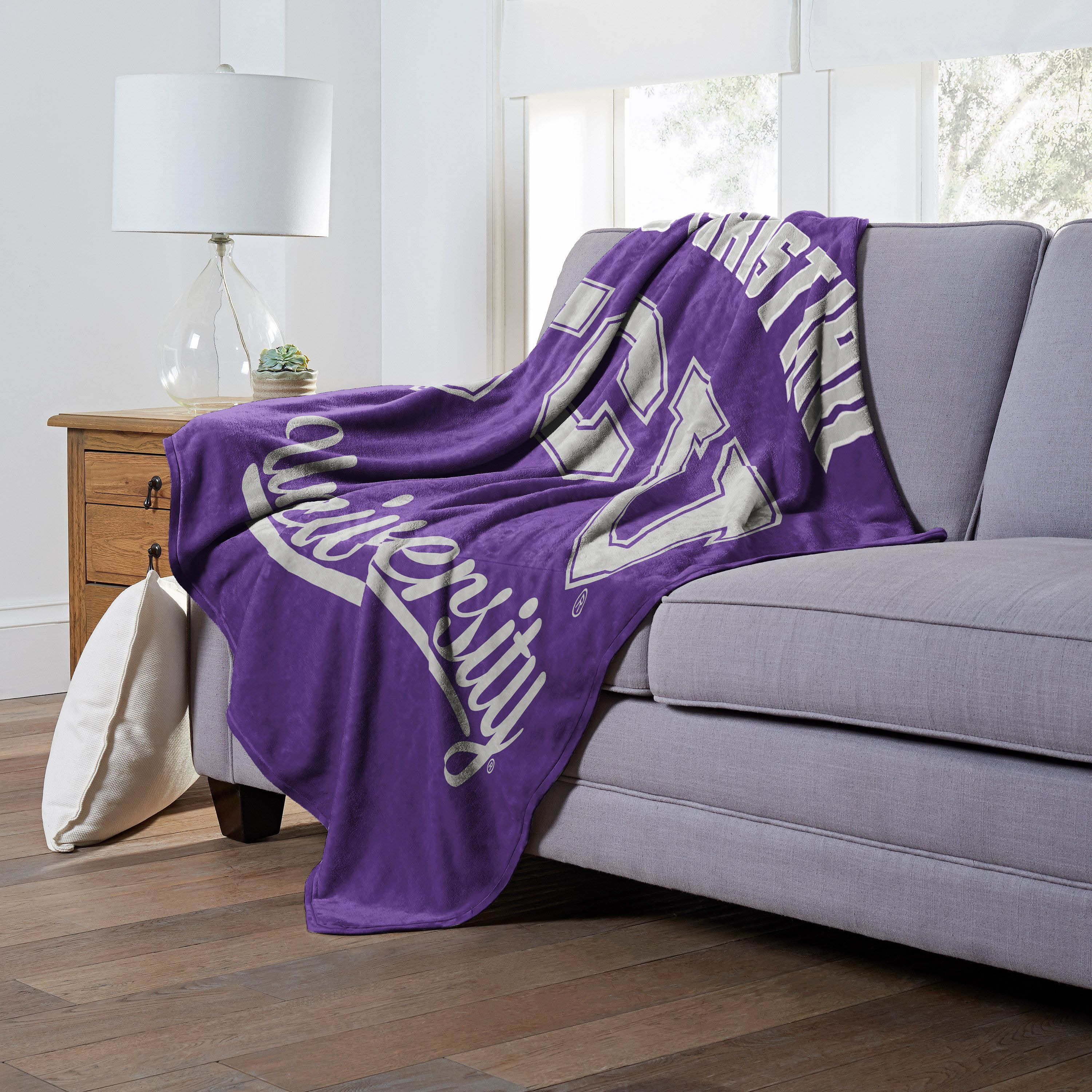 TcU OFFIcIAL NcAA Alumni Silk Touch Throw Blanket 50 x 60(D0102H94g3W)