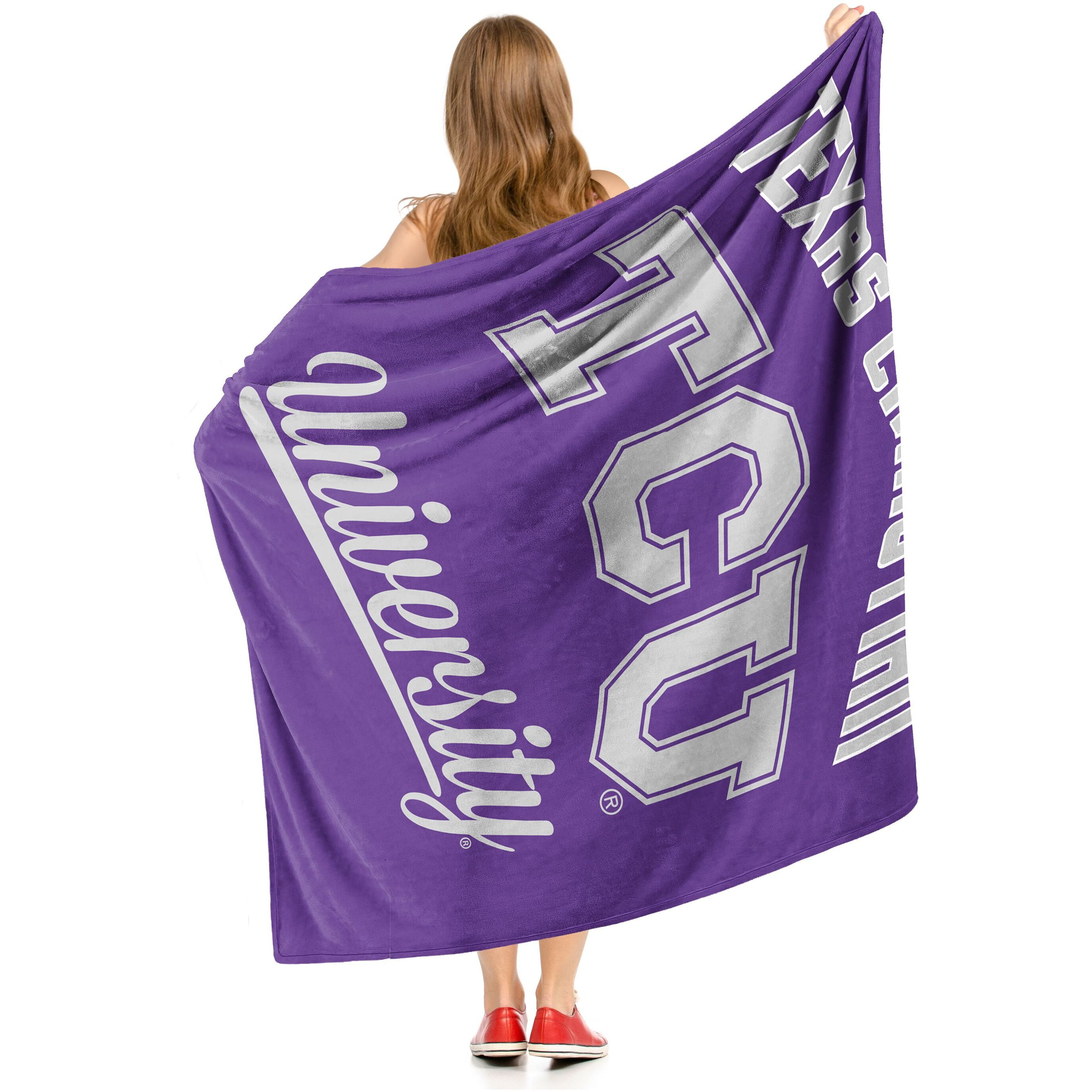 TcU OFFIcIAL NcAA Alumni Silk Touch Throw Blanket 50 x 60(D0102H94g3W)