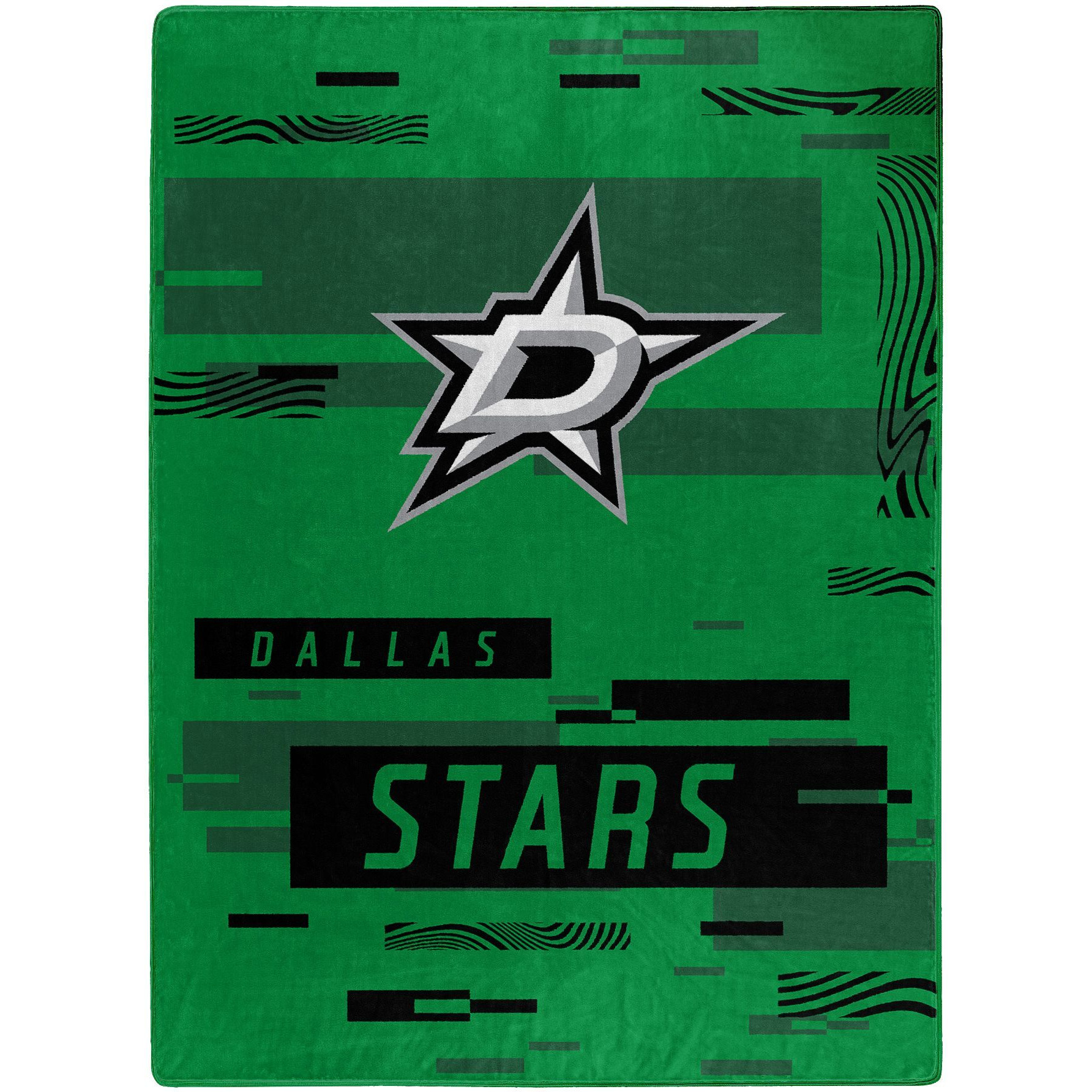 Stars OFFIcIAL NHL Digitize Raschel Throw Blanket 60 x 80(D0102H94UQU)