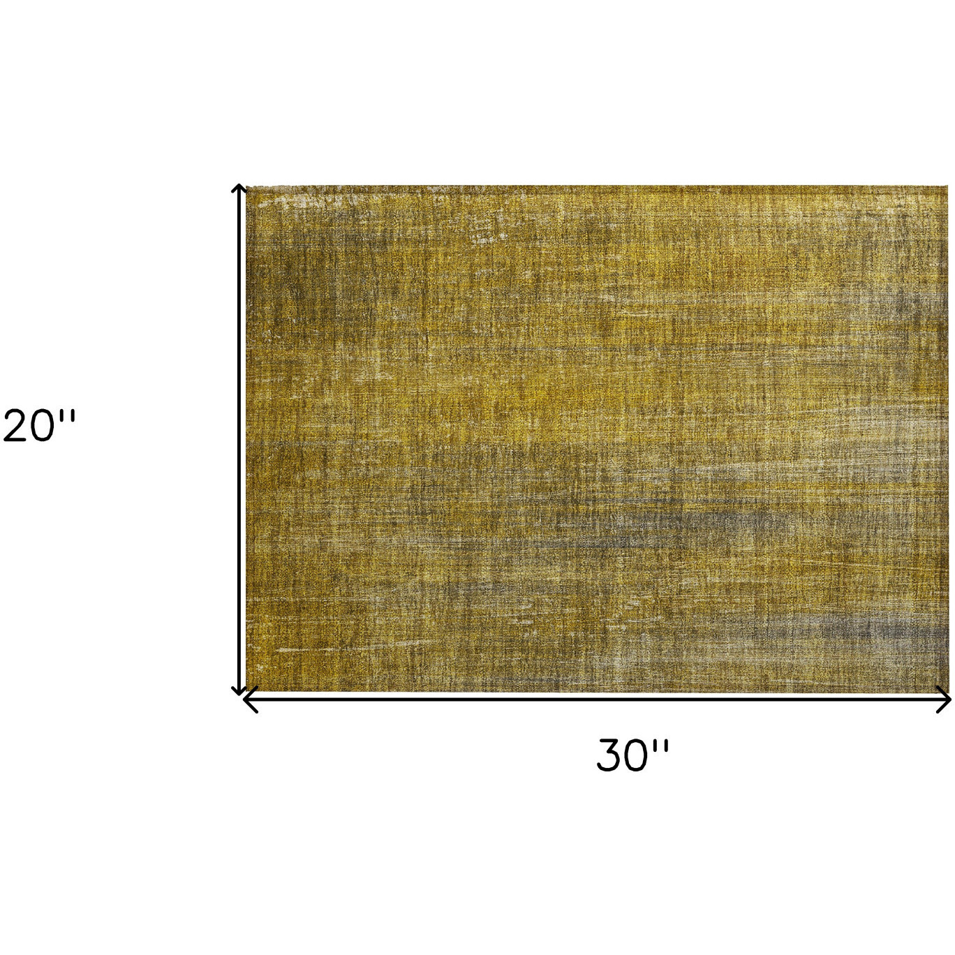 2' X 3' Chocolate Striped Washable Non Skid Indoor Outdoor Area Rug