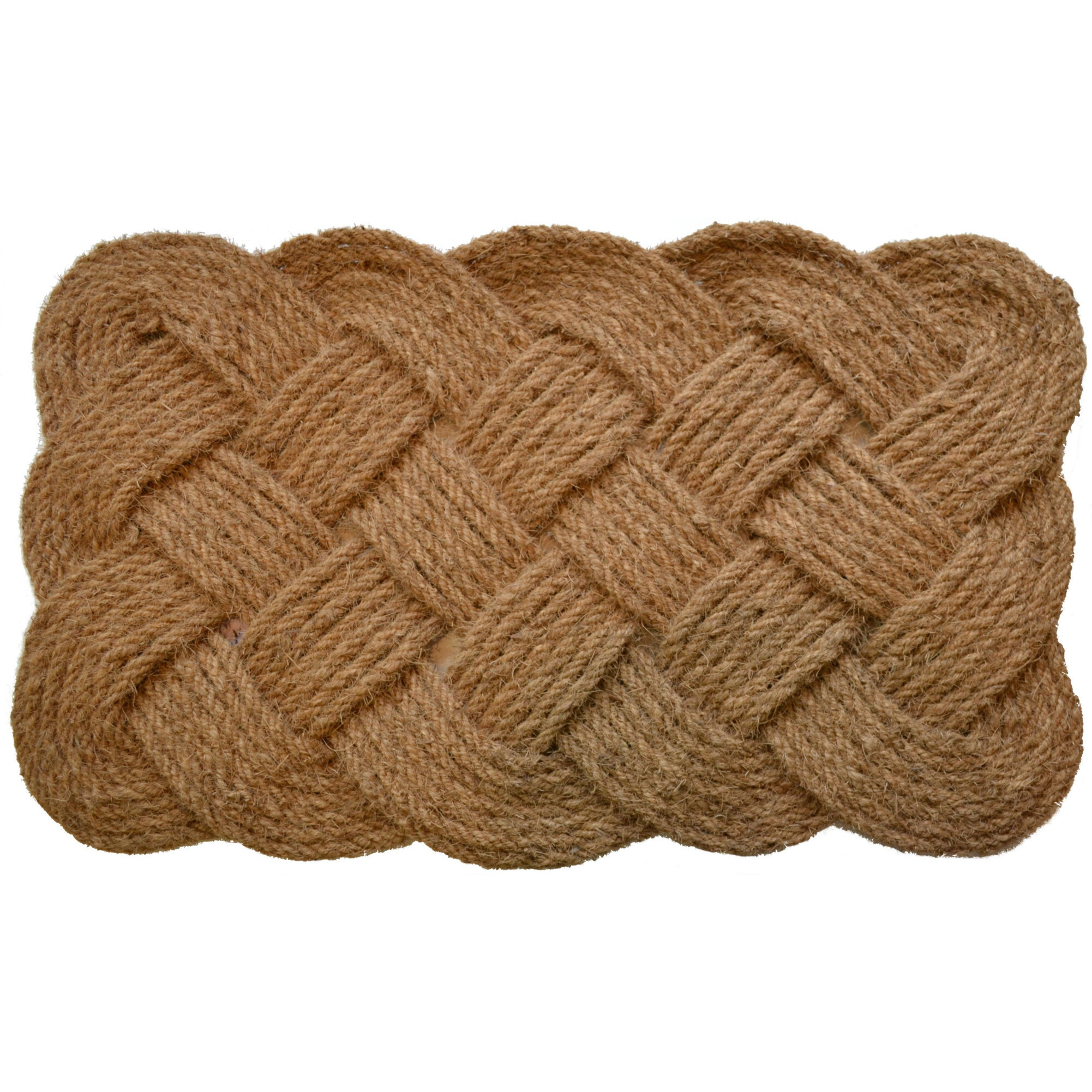 18" X 30" Brown Coir Weave Outdoor Door Mat