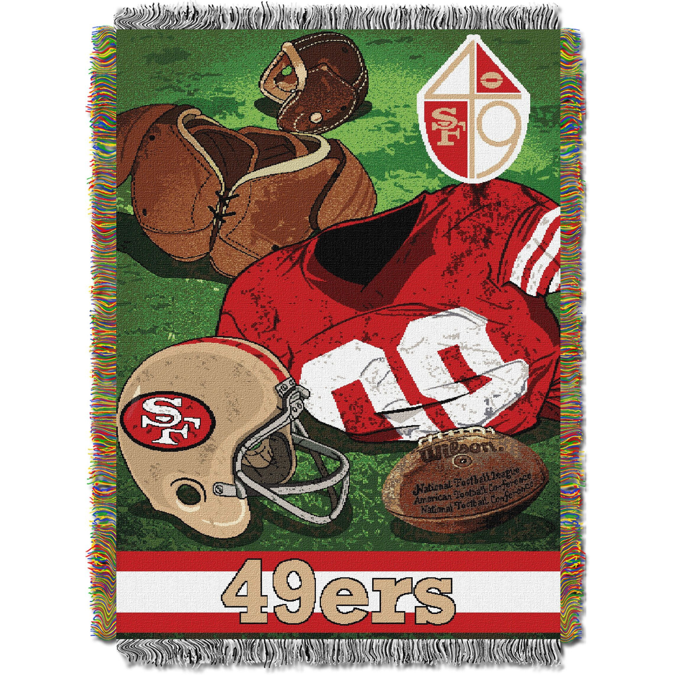 NFL 051 49ers Vintage Tapestry(D0102H94ZRU)