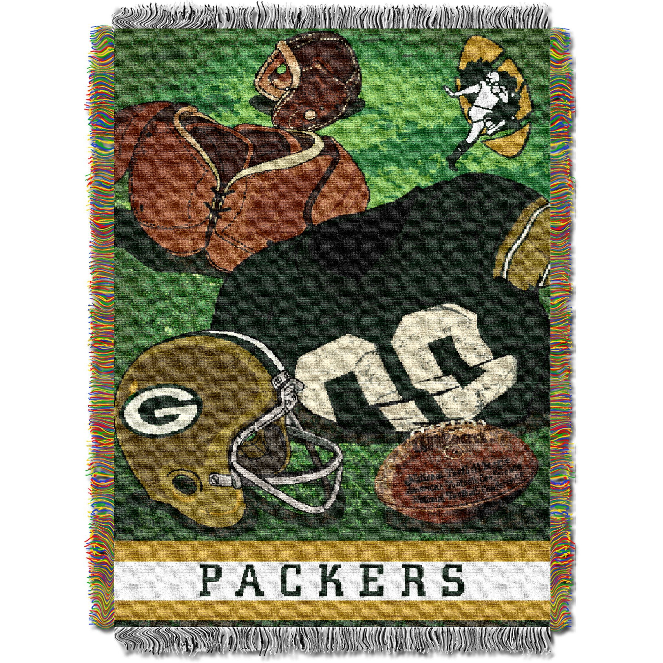 NFL 051 Packers Vintage Tapestry(D0102HH1E5U)