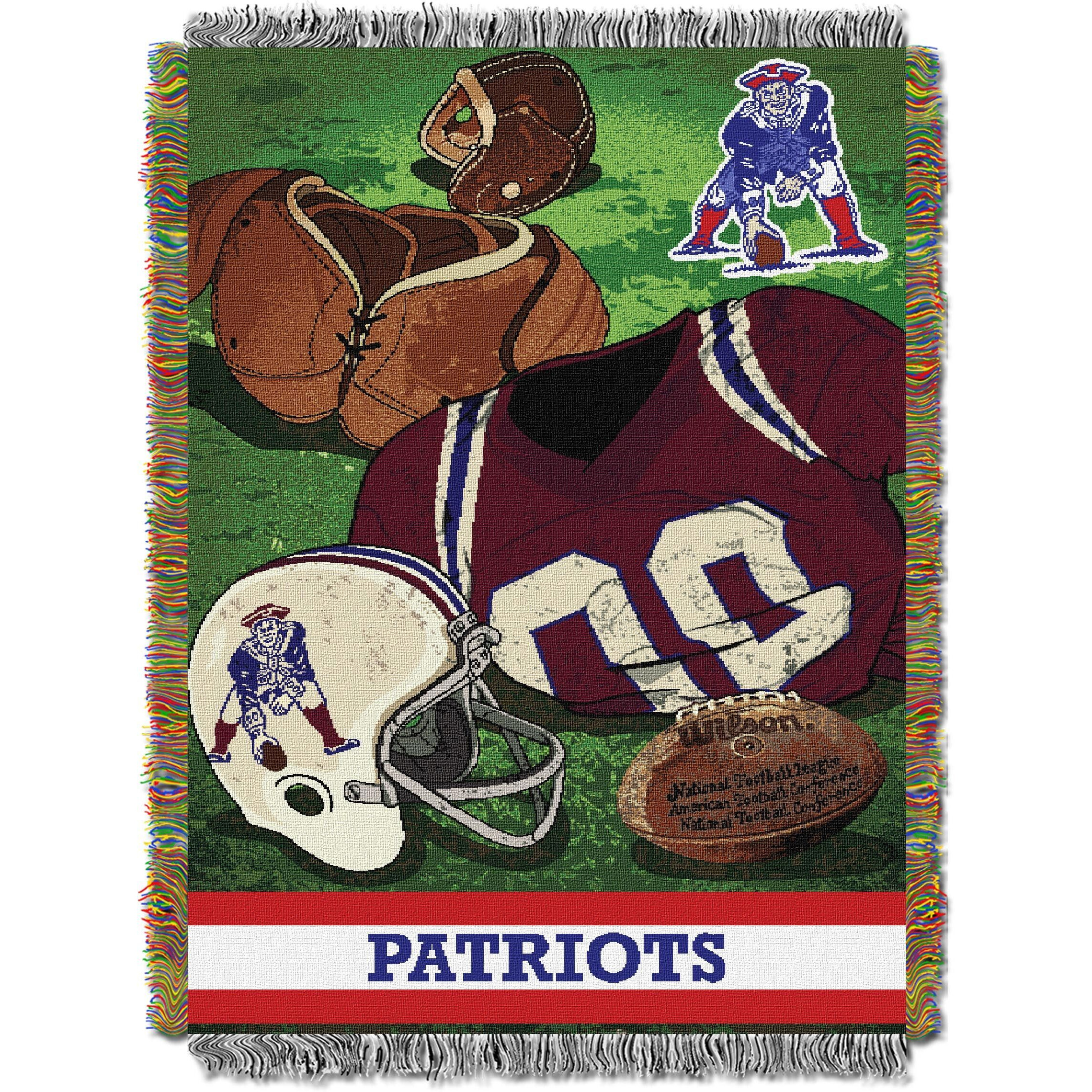 NFL 051 Patriots Vintage Tapestry(D0102HH1LRY)