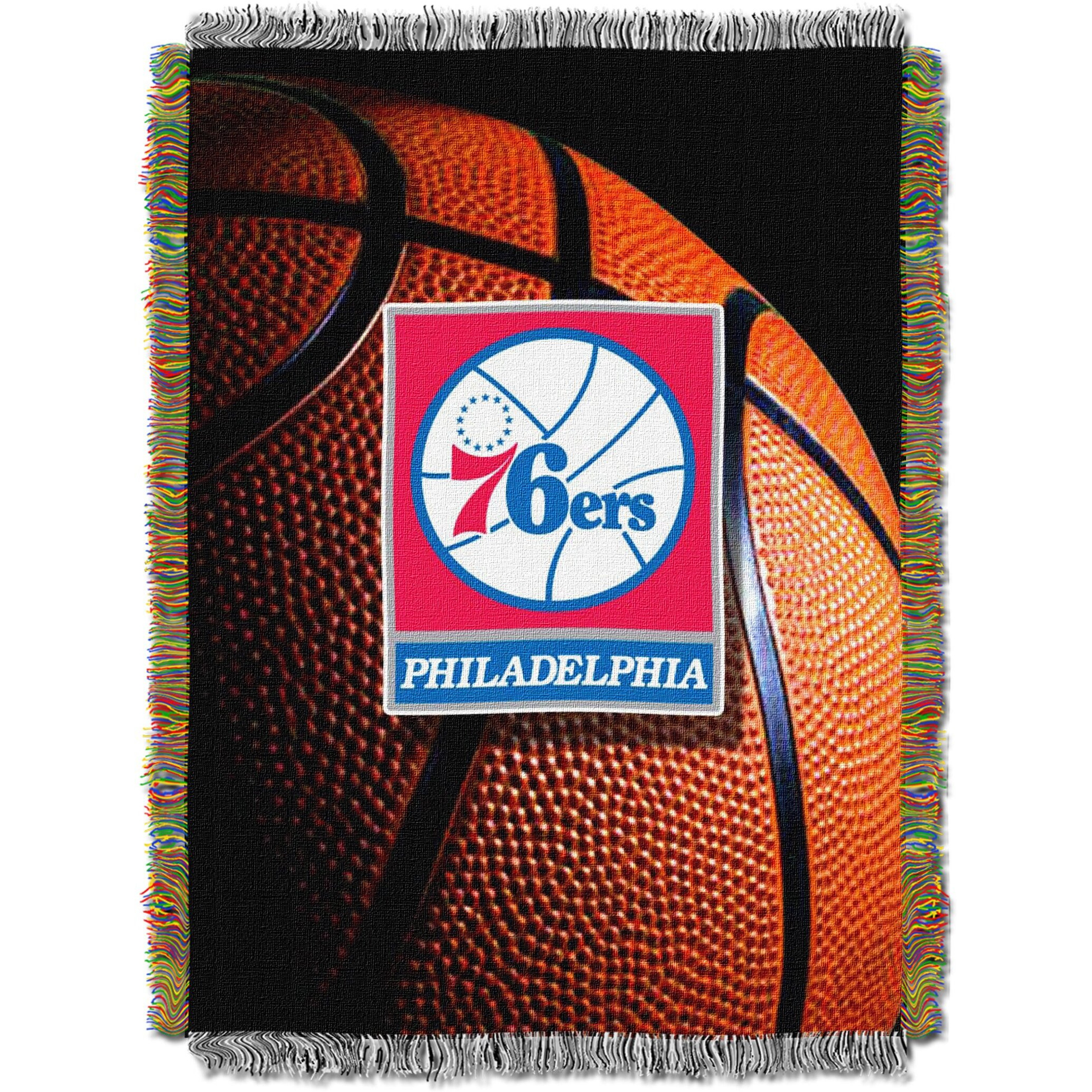 76ers OFFICIAL National Basketball Association, &quotPhoto Real" 48&quotx 60" Woven Tapestry Throw by The Northwest Company(D0102HXMY27.)