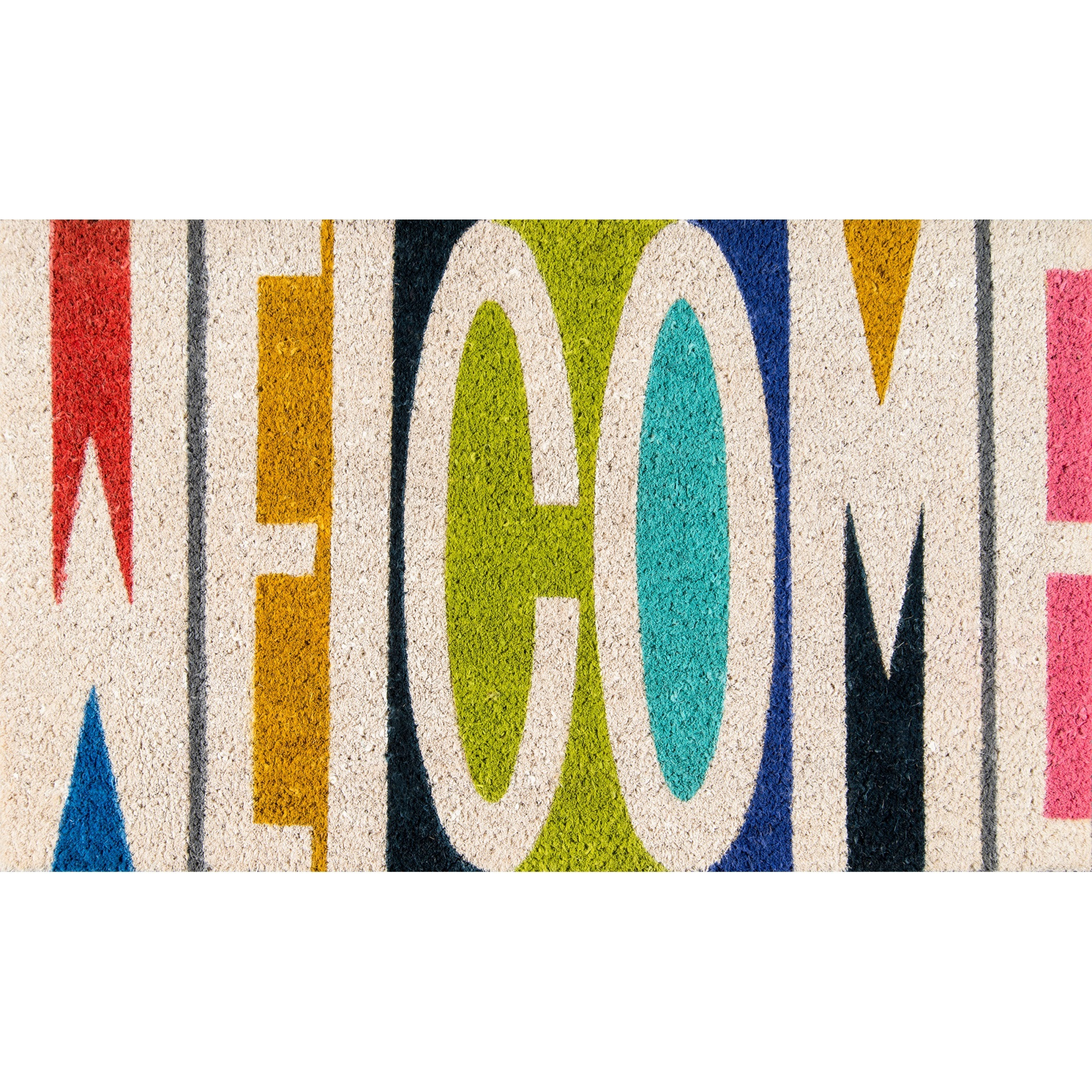 Novogratz Aloha ALO-3 Multi Welcome 1'6" X 2'6"