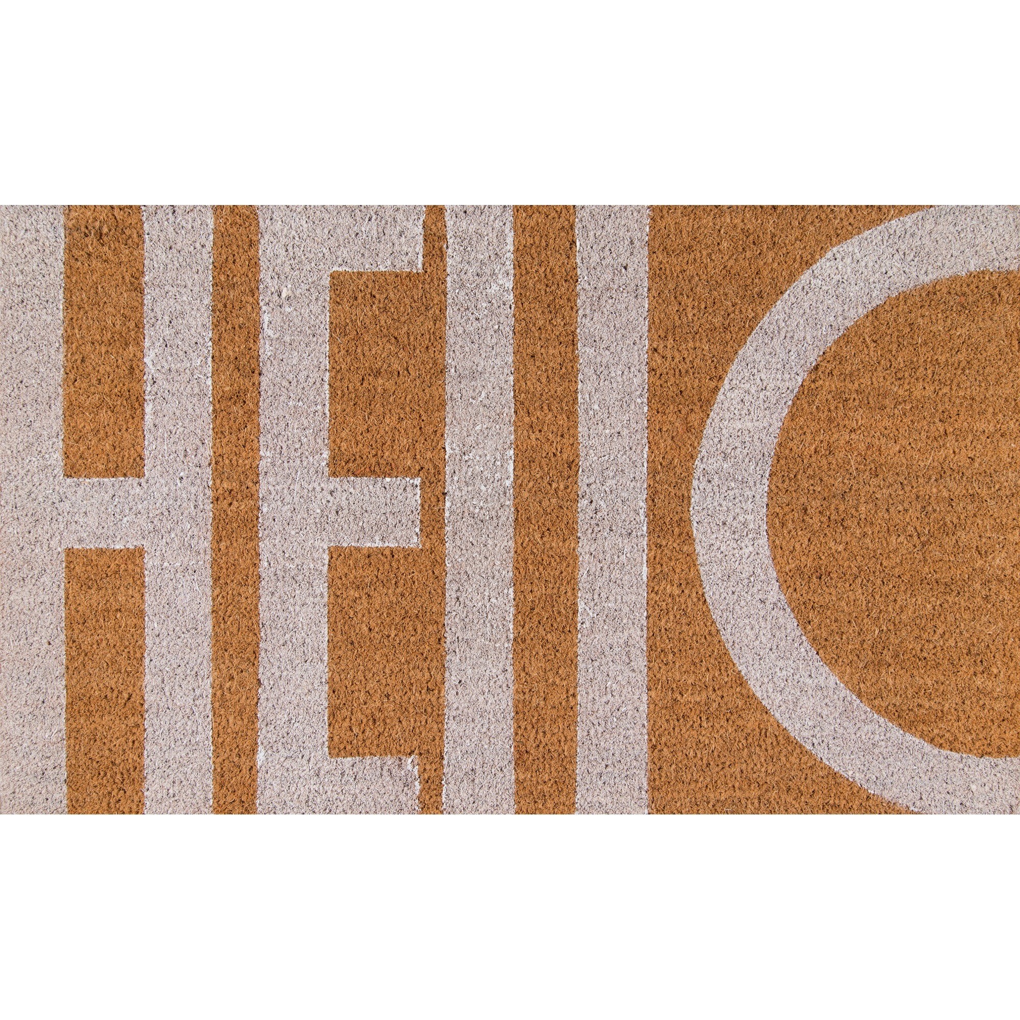Novogratz Aloha ALO-2 White Hello 1'6" X 2'6"