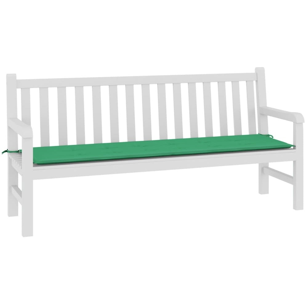 vidaXL Garden Bench Cushion Green 70.9&quotx19.7&quotx1.2"